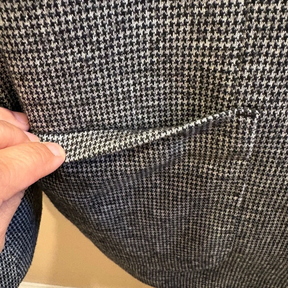 NWOT Joseph Abboud Modern Fit Houndstooth Sport Coat Men’s 44 Short